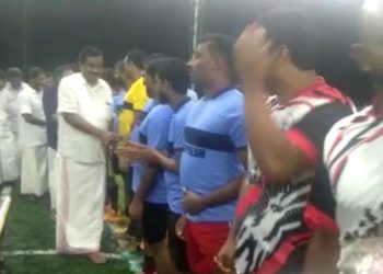 കെ എസ് ടി യു ജില്ലാ അധ്യാപക ഫുട്ബോൾ മേളക്ക് ആവേശത്തുടക്കം