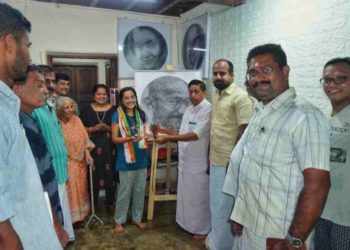 എ.അനിലയെ കെ.പി.സി.സി ഗാന്ധിദര്‍ശന്‍ സമിതി ആദരിച്ചു.