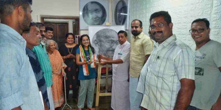 എ.അനിലയെ കെ.പി.സി.സി ഗാന്ധിദര്‍ശന്‍ സമിതി ആദരിച്ചു.