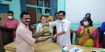 രജതജൂബിലി ആഘോഷത്തിന്റെ ഭാഗമായി ബ്ലോക്ക് പഞ്ചായത്ത് മെമ്പർമാരെ MLA കെ.ബാബു ആദരിച്ചു.