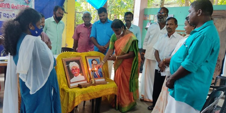 കേരള കണക്കൻ മഹാസഭ  അംബേദ്ക്കറുടെ 165- മത് പരി നിർവ്വാണ ദിനം ആചരിച്ചു.