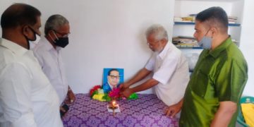 ഡോ ബി ആർ അംബേദ്‌കറുടെ ചരമദിനം ആചരിച്ചു.