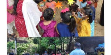 കുഞ്ഞുമക്കൾക്കൊപ്പം കണ്ണോരവുമായി പല്ലാവൂർ ഗവണ്മെന്റ് എൽ. പി. സ്കൂൾ
