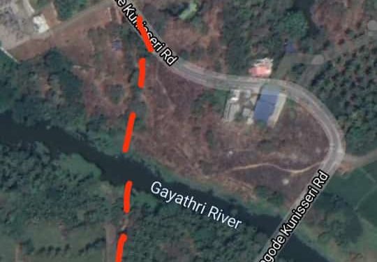 താൽക്കാലിക പാലം നിർമ്മിക്കണം യൂത്ത് കോൺഗ്രസ്