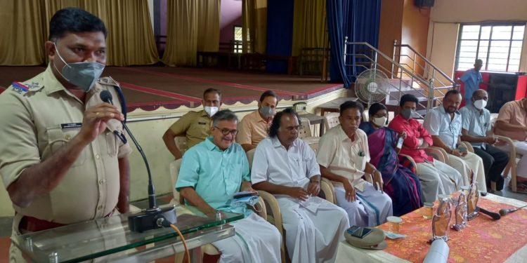 ഈശ്വരൻ്റെ വരദാനമാണ് കല: നോർത്ത് എസ്.ഐ.-സി.കെ.രാജേഷ്.