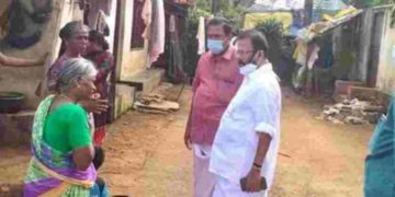 കോണ്‍ഗ്രസ് നേതാവിന് വെട്ടേറ്റു ആക്രമണത്തിന് പിന്നിൽ ബിജെപി ആണെന്ന് കോൺഗ്രസ്