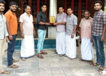 ഫിറ്റ്നസ് ചാമ്പ്യൻഷിപ്പിൽ റണ്ണറപ്പ് ജേതാവിനെ അനുമോദിച്ചു