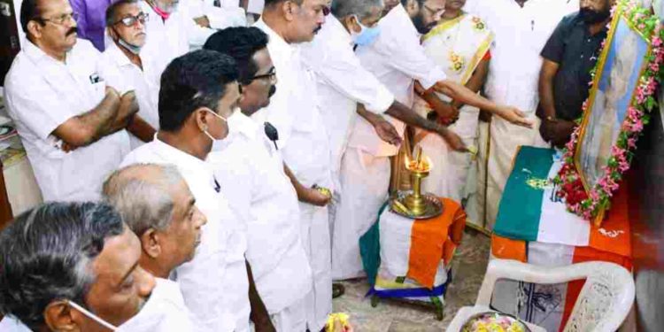 ജില്ലാ  കോൺഗ്രസ് കമ്മിറ്റി വർഗീയ വിരുദ്ധ ദിനമായി ആചരിച്ചു..