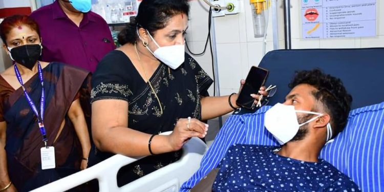 ബാബുവിന്റെ ആരോഗ്യം തൃപ്തികരമെന്ന് ഡി.എം.ഒ