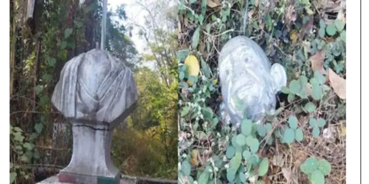 ഗാന്ധി പ്രതിമ തകർത്ത സംഭവം… കർശന നടപടി വേണം : സൗഹൃദം ദേശീയ വേദി..