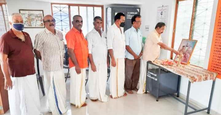 മന്ദത്ത് പത്മനാഭൻ്റെ 52മത് ചരമവാർഷികം ആചരിച്ചു .