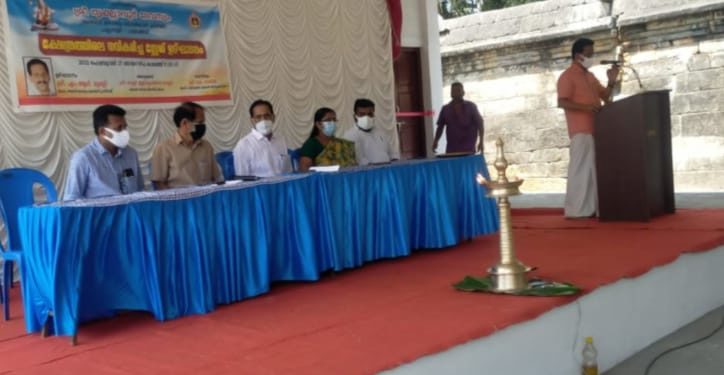 തൃപ്പല്ലാവൂർ ശിവക്ഷേത്രത്തിലെ നവീകരണപ്രവർത്തനങ്ങൾ ഉത്ഘാടനം ചെയ്തു.