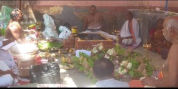 പുന:രുദ്ധാരണവും കുംഭാഭിക്ഷേകവും നടത്തി.