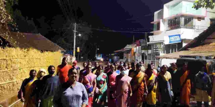 രാത്രി നടത്തം സംഘടിപ്പിച്ചു.