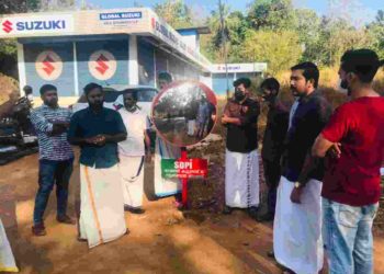 റോഡപകടങ്ങൾക്ക് തടയിടാൻ SDPI കോൺവെക്സ് മിറർ സ്ഥാപിച്ചു.