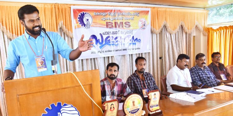 കെ എസ് ആർ ടി സിയെ തകർക്കുന്ന ഇടതു ഭരണത്തിനെതിരെയുള്ള പോരാട്ടം തുടരും: കെ എസ് ടി എംപ്ലോയീസ് സംഘ് .