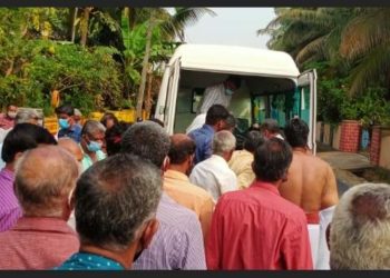 ഉണ്ണികൃഷ്ണൻ്റെ മൃതദേഹം മെഡിക്കൽ കോളേജിലേക്ക് നൽകി ഭാര്യയും, മക്കളും സമൂഹത്തിന് മാതൃകയായി.