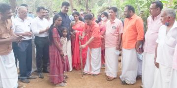 അശരണർക്ക് കൈത്താങ്ങായി നാലാമത് വീടിന് തറക്കല്ലിട്ടു കൊണ്ട് ബി എസ് എസ് ഹോപ്പ് ഫൗണ്ടേഷൻ ജൈത്രയാത്ര തുടരുന്നു.