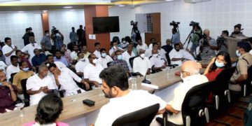 സംഘർഷാവസ്ഥ സാമുദായികമല്ല മറിച്ച് സംഘടനാ തലത്തിലുള്ളതെന്ന് സർവ്വ കക്ഷിയോഗം