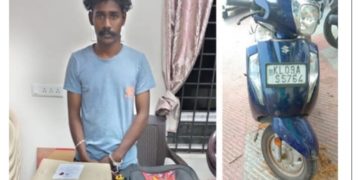 പാലക്കാട് മൂന്നര കിലോ കഞ്ചാവുമായി യുവാവ് പിടിയില്‍