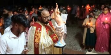 ക്രിസ്ത്യൻ ദേവാലയങ്ങളിൽ ഉയിർപ്പു തിരുന്നാൾ ആഘോഷിച്ചു.