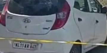 പ്രതികൾ രക്ഷപ്പെട്ട കാർ കഞ്ചിക്കോട് ഉപേക്ഷിക്കപ്പെട്ട നിലയിൽ ഇ