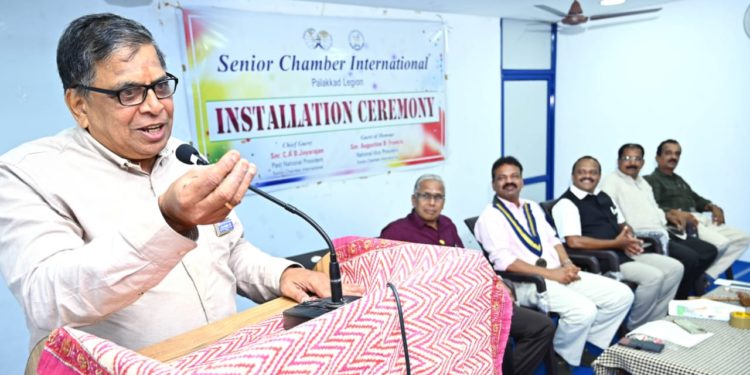 സീനിയർ ചേംബർ ഭാരവാഹികൾ സ്ഥാനമേറ്റു: