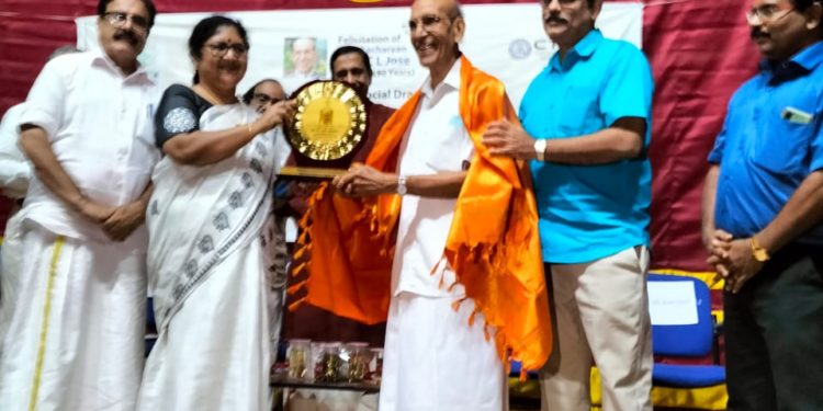 നാടക സന്ധ്യയും നാടക കുലപതി സി എൽ ജോസ് ആദരവും