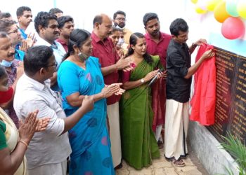 അജൈവ മാലിന്യ സംഭരണ കേന്ദ്രം ഉദ്ഘാടനം ചെയ്തു.