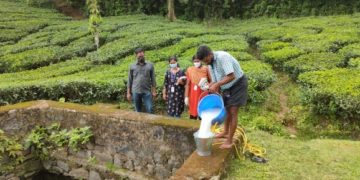 ക്ലോറിനേഷൻ നടത്തി.