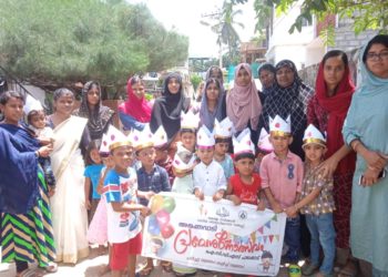 അംഗണവാടികളിൽ പ്രവേശനോത്സവം വിപുലമായ രീതിയിൽ നടന്നു.