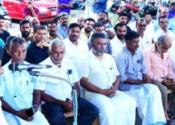 മുസ്ലിംലീഗ്  പ്രതിഷേധസംഗമം നടത്തി