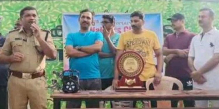 മികച്ച രണ്ടാമത്തെ പോലീസ് സ്റ്റേഷനുള്ള പുരസ്കാരം നേടിയ പട്ടാമ്പി പോലീസ്  സ്റ്റേഷന് ആദരം