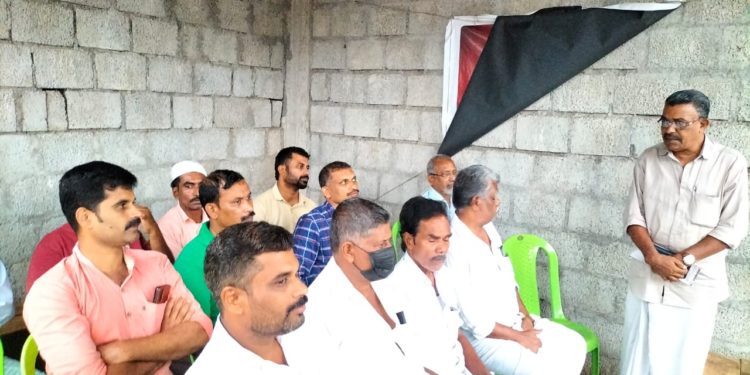 മുസ്‌ലിം ലീഗ് പ്രതിഷേധ സായാഹ്നം സംഘടിപ്പിച്ചു