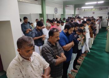 പെരുന്നാൾ നമസ്കാരം സംഘടിപ്പിച്ചു