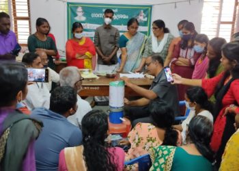 പേപ്പർബാഗ് നിർമ്മാണത്തിൽ പരിശീലനം നൽകി