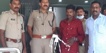 മോഷ്ടാവിനെ മണിക്കൂറിനുള്ളിൽ പോലീസ് പിടികൂടി.
