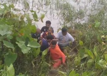 പട്ടാമ്പി പാലത്തിൽ നിന്നും പുഴയിലേക്ക് ചാടിയ യുവതിയെ കണ്ടെത്തി