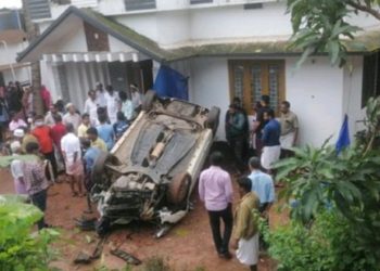 ബൈക്കും കാറും തമ്മിൽ ഇടിച്ച് അപകടം, ഒരാൾക്ക് പരിക്ക്