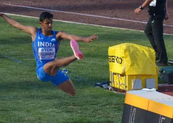 മുരളി ശ്രീശങ്കര്‍ ലോക അത്‌ലറ്റിക്‌സ് ചാംപ്യന്‍ഷിപ്പില്‍  യോഗ്യത നേടി.