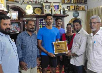 ശ്രീശങ്കറിനെ ഫ്രറ്റേണിറ്റി ആദരിച്ചു