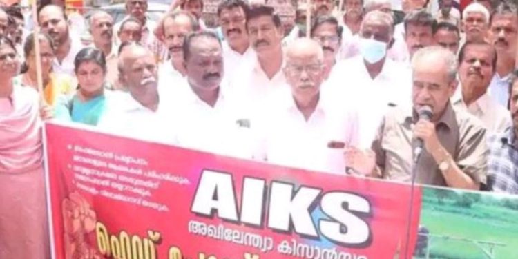 കിസാൻ സഭ മാർച്ച് നടത്തി