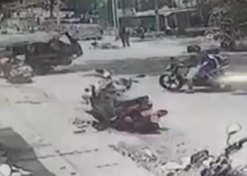 ഓട്ടോറിക്ഷ മറിഞ്ഞ് വിദ്യാർത്ഥികൾക്ക് പരുക്ക്