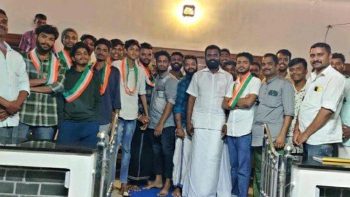 ചിറ്റൂർ അത്തിക്കോട് പ്രദേശത്ത്  പ്രവർത്തകർ യൂത്ത് കോൺഗ്രസിൽ ചേർന്നു