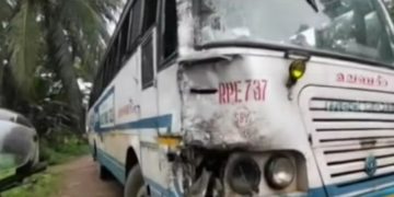 കല്ലടിക്കോട് കെഎസ്ആർടിസി ബസുകൾ കൂട്ടിയിടിച്ച് അപകടം