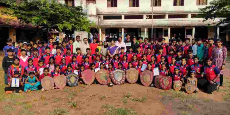 ഉപ ജില്ലാ കായിക മേളയിൽ മുണ്ടൂർ സ്കൂൾ ഓവർ ഓൾ വിജയികളായി