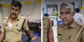 ഒലവക്കോട് ഫുട്ബോൾ റാലിക്കിടെയുണ്ടാ സംഘർഷം