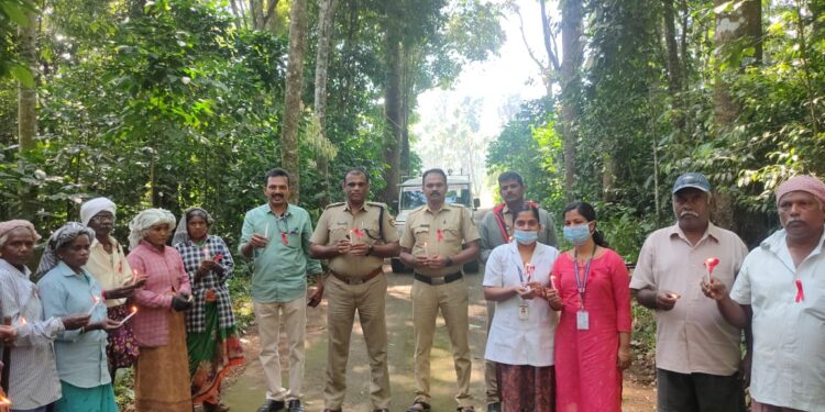 ലോക എയ്ഡ്‌സ് ദിനചാരണം നടത്തി.