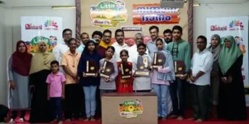 മലർവാടി ഗ്ലോബർ ലിറ്റിൽ സ്കോളർ സമ്മാന വണ്ടിക്ക് പാലക്കാട് സ്വീകരണം നൽകി