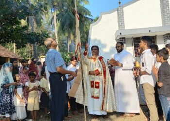 മലമ്പുഴസെന്റ് ജൂഡ്സ് പള്ളി തിരുനാളിന് കൊടിയേറി 
